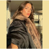 Women's Warm Faux Fur Spliced Cotton Coats Loose Lapel Long Sleeve Pockets Thicken Jacket Winter Lady Chic Outwear