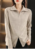 Autumn Winter Long Sleeved Knitted Cardigan Woman Zipper Casual Knitting Sweater Jacket Female Knitwear Top