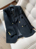 Spring Worsted Wool Blazer for women Australian Wool Female Korean Version Slim Fit Suit Coat For Women
