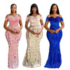 African Dresses For Women Muslim Abayas Boubou Dashiki Ankara Outfits Evening Gown Dubai Kaftan Abaya Robe Marocaine