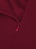 Women 3/4 Sleeve Elegant Autumn Cren Neck Work Office Loose A-Line Business Print Casual Fit And Swing Dress