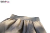 Tie-Dye 2 Piece Set Tracksuit Women Letter Print Zip Jacket+Waistband Puffy Skirt Matching Street Casual Vintage Suit