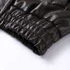 Elegant PU Fur Patchwork Jacket Women Loose Detachable Collar Lapel Double Breasted Jackets Female Winter Warm Outwear