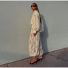 Loose Fit Lace Pants Women's Elastic High Waist Lounge Trousers Spring Lady Bohemian Casual Bottoms