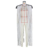 Sparkly Wing Fringe Tassel Patchwork Shawl Women Vintage Cosplay Cape Ponchos Bohemian Cardigan Cloak Boho Capes Streetwear