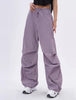Y2K Parachute Pants Women Harajuku Streetwear Wide Leg Baggy Sweatpants Female Vintage Hip Hop Joggers Cargo Trousers