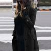 Women's Woolen Coat Outerwears Autumn Winter Warm Female Jackets Single Breasted Turn-down Collar Long Women's Clothes