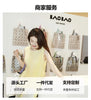 Pleated Dress for Women Single-Breasted Cardigan Jacket Versatile Loose Gold Lapel Long Pleated Skirt