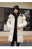 Women'S Winter Down Cotton Jacket Warm Thicken Cotton Padded Jacket Korean Loose Plus Size Parkas Outwear Long Coat
