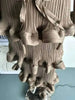Long Pleated Dress Women Round Neck Solid Color Ruffles Cake Belt Dresses Multi-layer Female Elegant Clothing 2R6863