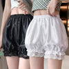 Lady Lace Ruffle Short Lolita Dress Safety Shorts Princess Loose Shorts Victorian Bloomers Pumpkin Cute Panties For Girl