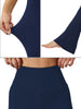 Women's Soft Flare Pants High Waisted Tummy Control Workout Yoga Leggings Bell Bottoms