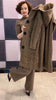 Spring Autumn Jacquard Twists Cardigan Sweater Large Size Women Long Hooded Single Breasted Knitted Cardigan Coat M-5XL