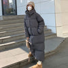 Padded Women Jacket Windproof Warm Winter Long Parkas Overcoat Loose Casual Hoodie Coat Skiing Outerwear Длинные п