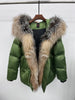 Winter Real Fox Fur Collar Hooded Thick Goose Down Jacket Natural Coat Women Female Outwear Warm Russia Puffer Jackets