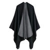 Winter Poncho Women Capes Scarf Imitation Cashmere Ladies Scarves Warm Shawls Wraps Woman Ponchos Bufanda Mujer Foulard