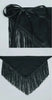 American Style Women's Belt Spliced Tassel Bandage Waistband All-match Shirt Dress Female Spring 2DC1589