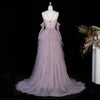 Mermaid Evening Dress with Detachable Sleeves Ruffles Overskirt Beaded Women's Formal Party Gowns SS123 Customized