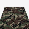 Women's Camouflage Wide Leg Pants Loose Casual High Waist Trousers Vintage Pockets Cropped Pants Streetwear Harajuku Capris