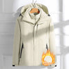 Woman Hiking Jacket Winter Outdoor 3 In 1 Waterproof Windproof Coats Warm Thickened Solid Camping Climbing Fleece Hooded Jacket