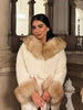 Cotton Lined Furry Fur Collar Belts Jacket Women Long Sleeve Thicken Warm Female Coat Winter Street Casual Outwear