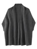 Women 100% Merino Wool Shawl Spring Autumn Sweater Capes Grace Style Cashmere Capes Knitwear Cardigan