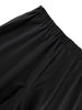 Elegant Two Pieces Set Half High Neck Bow Puff Sheer Sleeve Beading RufflesTops Wide Leg Pants Office Lady Party Outfits
