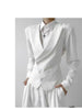 women's casual suits with a lapel collar, business vest, British style sense, gun lapel collar, slim fit vest, jacket
