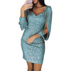 Plus Size Dresses for Women Elegant Long Sleeve Sequin Mini Dresses Sexy Ruched Bodycon Sparkly Glitter Cocktail Party Dresses