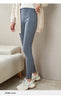 100% Merino Wool Striped Leggings Women's Winter Warm Knitted Tights Solid Color Women's Trousers