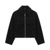 Women's Winter Tweed Jacket Women Coat Autumn Suede Demi-season Fleece Jackets for Women Zipper Coats Outerwear