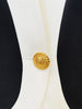 High Street Designer Jacket Women's Color Block Single Button Blazer