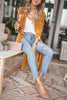 Women Solid Long Sleeve Velvet Jacket Lapel Collar Open Front Long Cardigan Coat With Pockets Fall Outerwear Maxi Duster