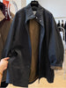 Blazer Women's Niche Design Lace-up Retro Loose Blazer Coat