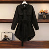 Spring Corduroy Shirt Women Jackets Korean Mid Length Version Cardigan Blouse Ladies Coat Shirts Female Overcoat