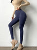 High Waist Solid Leggings Women Seamless Slim Tights Fitness Yoga Elastic Leggings Push Up Butt Knit Gym Workout Pants