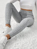 Ribbed Knitted Tight Base Layer Pants Stylish And Comfortable Knit Tights for Women
