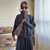 Casual Drawstring Women Outfit Chic Zipper Buttons Long Sleeve Stand Collar Female Coat Drape Wide Leg Pant Loose Streetwear Set
