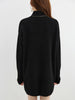 Turtleneck Sweater Women's Pullovers 100% Merino Wool Long Sweater Dress Fall Winter Warm Long Sleeve Knit Jumper Female Dresses