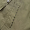 Women's Hooded Short Trench Coat in Olive Green, Brown, and Black, Double-Breasted with Pocket Details, Casual Jacket