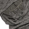 Chic Streetwear Outfit Mall Gothic Sleevelees Hooded Dress Punk Grunge Holes Hem Split Dresses for Women with One Cuff