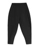 Women Patchwork Split Joint Brief Pants Spring Autumn High Elastic Waist Black Loose Trousers Tide JQ013