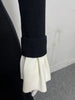 Winter Knitted Long Dress Women Elegant Casual Long Sleeved Maxi Party Dresses Autumn Chic Female Buttons Black Dresses