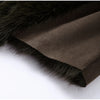 Fluffy Faux Fur Long Coats With Belt Women Winter Thicken Long Sleeve Lace Up Jackets Female Street Chic Outerwear