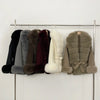 Fox Fur Coat Female Autumn Woolen Coat Winter Warm Real Fur Collar Wool Blend Jacket Women Warm Clothes for Women