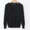 6XL Plus Size Women Knitted Cardigan Coat Solid Color Red Winter Casual V-Neck Long Sleeve Crochet Knit Sweater Coat Female Top