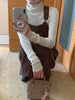 Chic Japan Mori Girls Feminine Vestidos Women Flower Embroidery Elegant Retro Cute Vintage Cotton Corduroy Pockets Shirt Dress