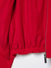 Women Minimalist Chic Pleated Zipper Jacket Early Autumn/Fall Street Elegant Jacket Commute Leisure Jacket