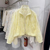 Jacket Women Spring Loose Joker Slim Casual Collar Lace Short Coat Female Sun-protective Clothing Top Ladies