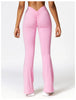 High Waist Flare Leggings Yoga Pants Women Wide Leg Pants Women Gym Workout Fitness Sports Flared Pants Latin Dance Trousers